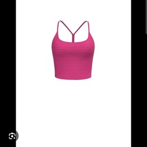 Vitality X Chloe G Pink Y Tank